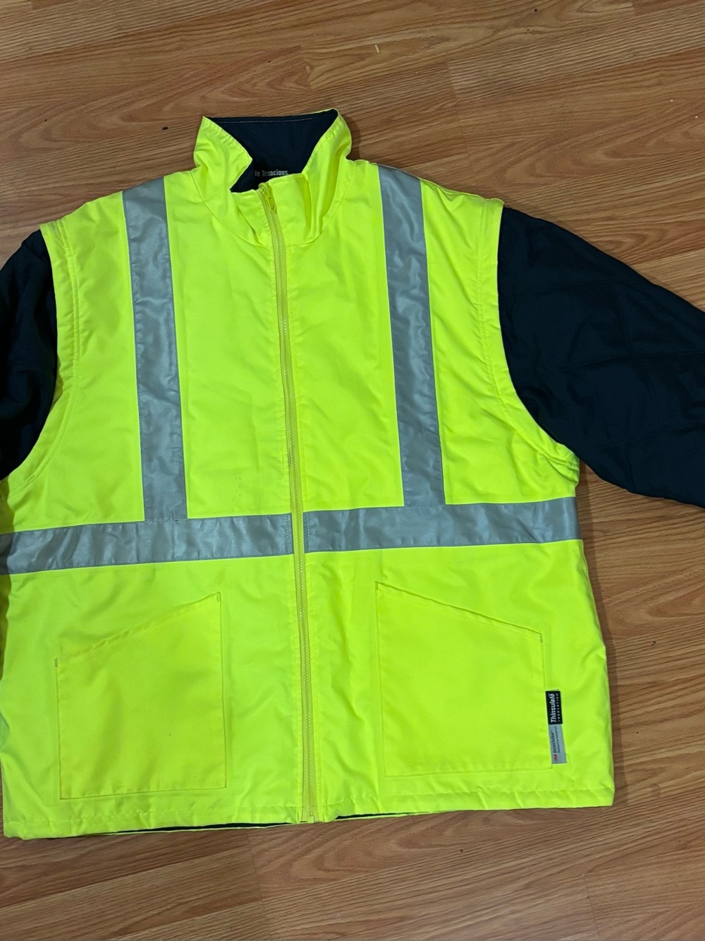 GloWear Adult Unisex Lime insulated Work Jacket
